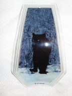 Black Panther Touch Lamp Glass