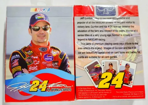 NASCAR #24/Gordon (Face) Playing Cards