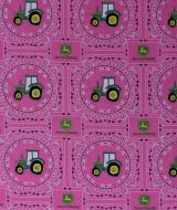 John Deere Bandana (Pink)