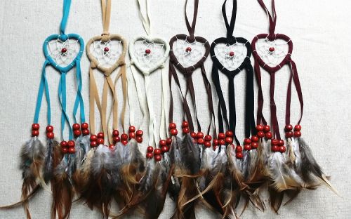 2" Heart Dream Catcher