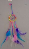 2" Tie Die Rainbow Dream Catcher