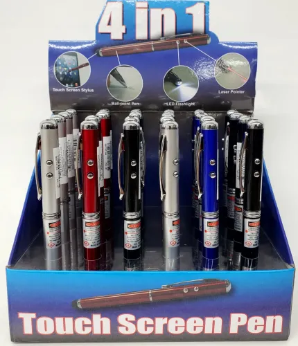 4 in 1 Touch Screen Pen