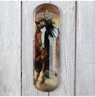 Horse Country Tin Thermometer