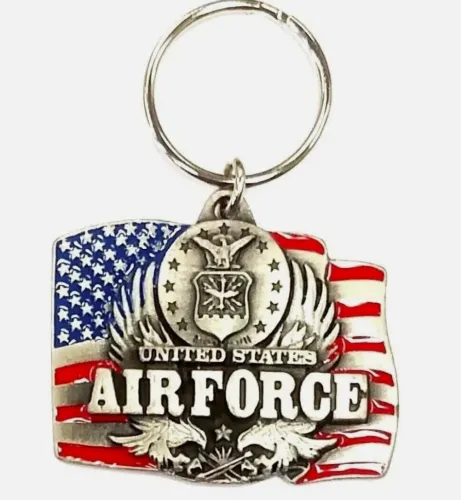 Air Force Pewter Keychain
