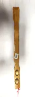 19" Bamboo Wood Backscratcher with 2xSmooth Rollers