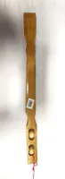 19" Bamboo Wood Backscratcher with 2xSmooth Rollers