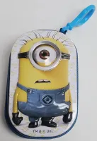 Minion Zipper Tin Keychain