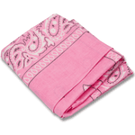 Light Pink Solid Color Bandana (Dozen)