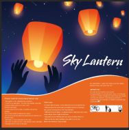 Sky Lantern (Assorted Colors)