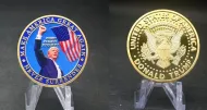 Trump Coin (Full Body-Not Real Money)