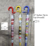 Youth Umbrella: Bee, Butterfly and LadyBug