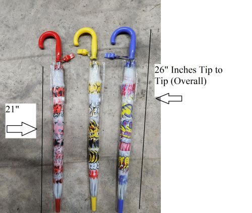 Youth Umbrella: Bee, Butterfly and LadyBug