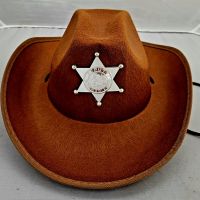 Youth Sheriff Hat-Brown Only