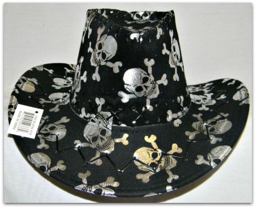 Youth Skull Cowboy Hat