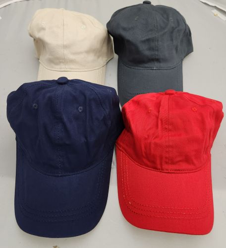 Adult Solid Color Baseball Cap