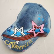 Stars Painted Baseball Cap