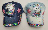 Youth Baseball Cap "Unicorn Bling"