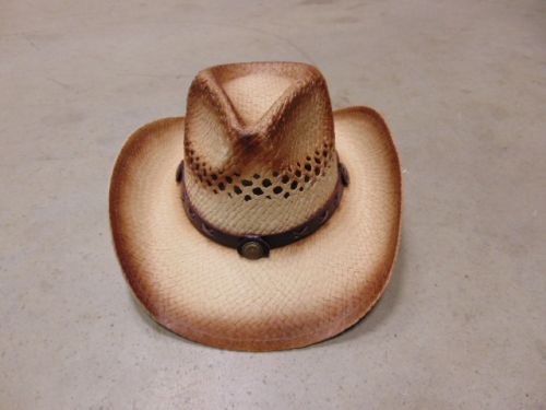 Adult Spray Painted Brown Cowboy Hat