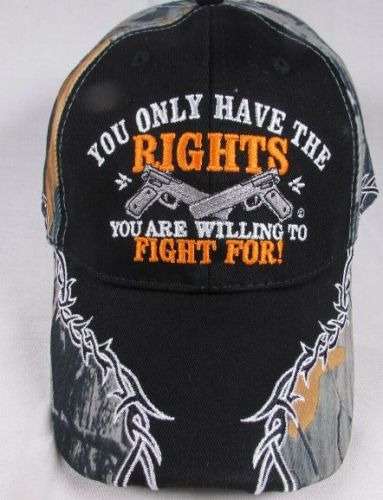Baseball Cap "Rights Fight For" ($2.50 Each)