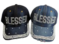 Blessed (Jean Material) Baseball Cap