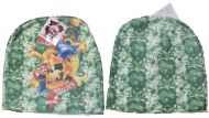 Skull Tattoo Stocking Cap (Green)