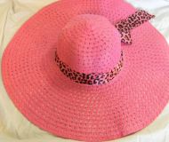 Floppy Lady Hat with Ribbon