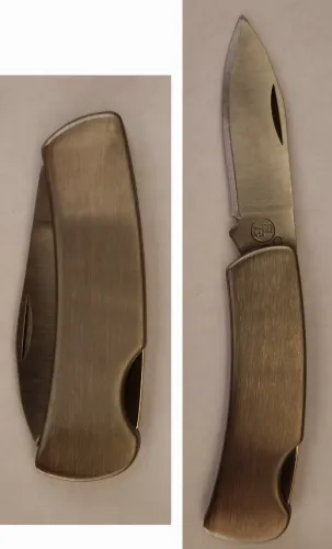 Stainless Steel Knife with Smooth Blade