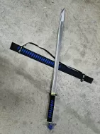 36" Black/Blue Ninja Sword