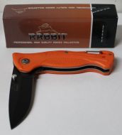 Orange Handle Spring Assist Knife