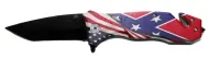 USA/Rebel Flag Spring Assist Knife