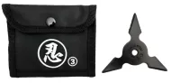 3.5" Three Point Black Throwing Star
