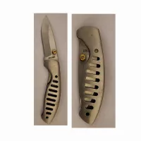 Knife (Holes in Handle) w/ Smooth Blade