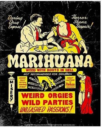 12 x 15 Metal Sign "Marihuana"
