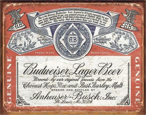 Budweiser Label