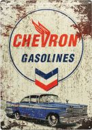 12x17 Metal Sign "Chevron Gasoline"