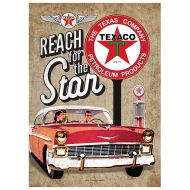 8x12 Metal Sign "Texaco: Reach for the Sun"