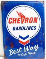 12x17 Sign "Chevron Best Way"