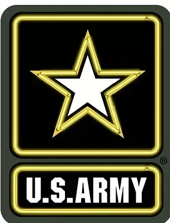 US Army Lenticular 3D Sign (12.8"x16.4")