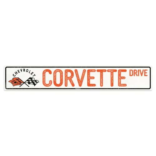 36"x6"  Corvette Street Sign