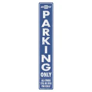 36"x6" Street Sign: Chevrolet Parking Only
