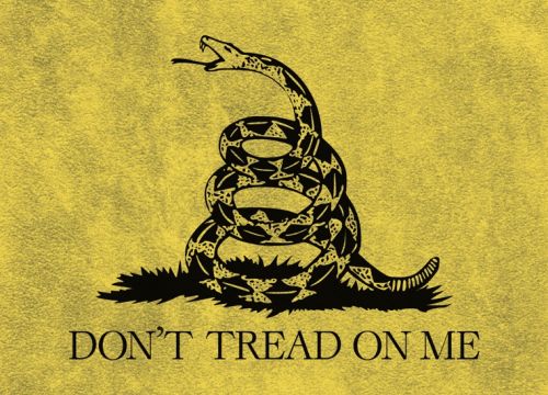 12x16 Metal Sign-Don't Tread
