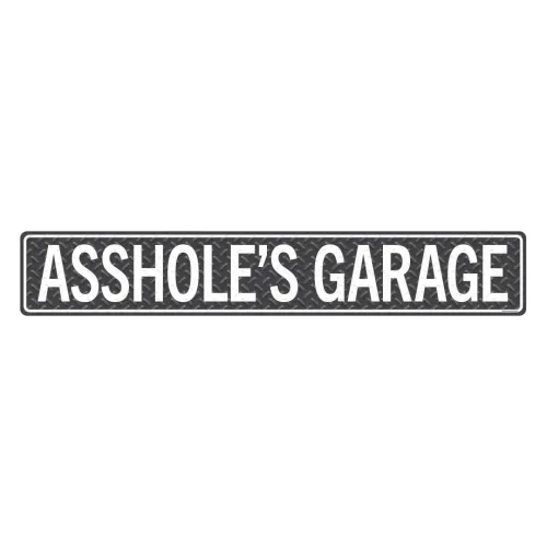 36"x6" Asshole's Garage