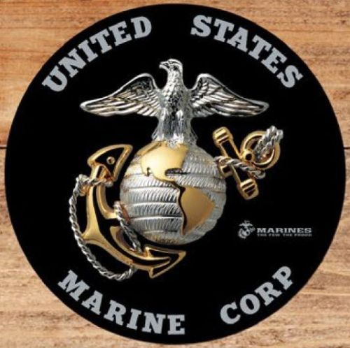 15" Dome Sign "Marine Black"