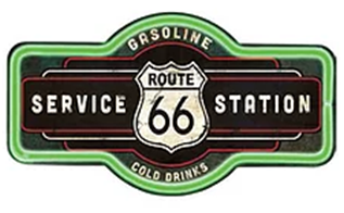 17" Route 66 Marquee Rope LED 
