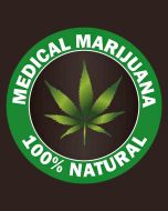 8x12 Metal Sign "Medical Natural"