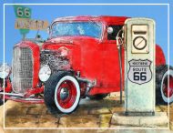 8x12 Metal Sign "Rt 66 Gas Pump"