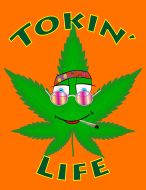8x12 Metal Sign "Tokin' Life"