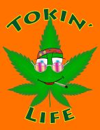 8x12 Metal Sign "Tokin' Life"