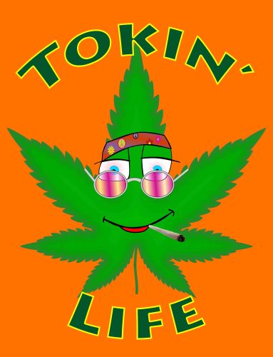 12x16 Metal Sign "Tokin' Life"