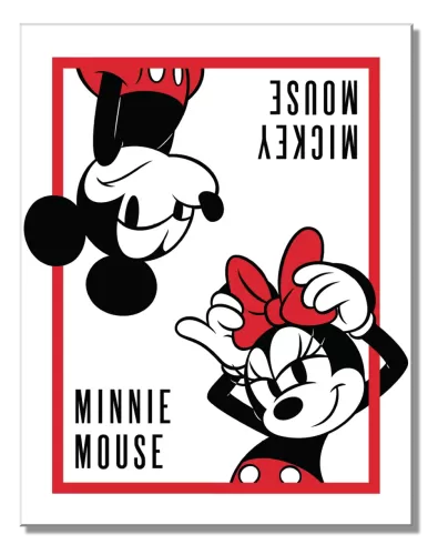 Disney Mickey and Minnie Mouse